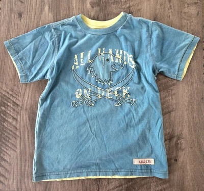 Naartjie мальчика пират коротким рукавом футболка размер M 5 лет - Изображение 1 из 4