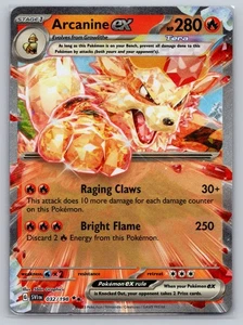 Pokemon Arcanine ex 032/198 Double Rare SV01: Scarlet & Violet Base Set 032/198 - Bild 1 von 2