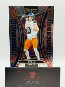 2024 Panini Select - Turbocharged Bo Nix #16 (RC) - Bild 1 von 2