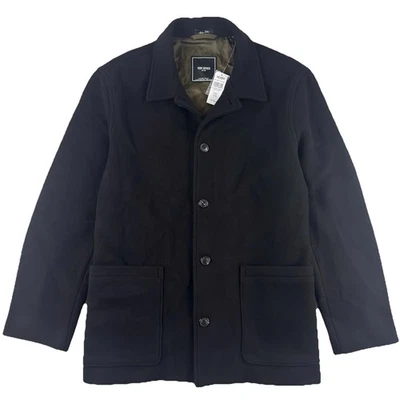 Todd Snyder Italian Wool Cashmere Cafe Jacket Men's XL Black $698 Quiet Luxury - Image 1 of 4