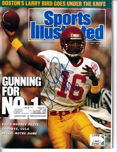 Rodney Peete autograph autographed signed USC 1988 Sports Illustrated SI JSA COA - Picture 1 of 1