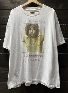 Vintage 1999 The Doors Jim Morrison An American Poet T-shirt Men’s Sz XXL Band - Picture 1 of 11