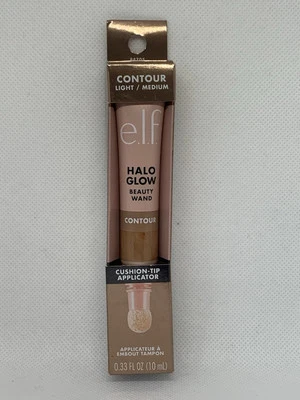 e.l.f. Halo Glow Contour Beauty Wand, Liquid Wand For A Light/Medium  New 6D - Image 1 of 2