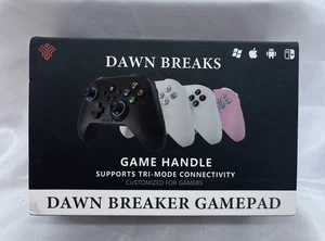 Gaming Controller Tri-Mode Connectivity Dawn Breaker Black Gamepad New - Picture 1 of 4