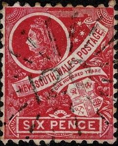 NSW Numeral 120 Moree 3R16 . Allocated 1.5.1853 - Bild 1 von 1