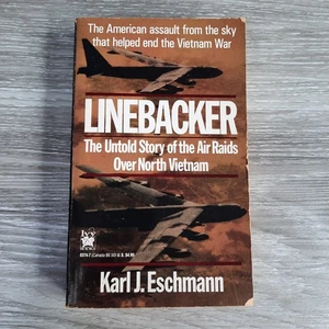 Linebacker Karl J. Eschmann 1989 First Edition Vietnam War Ivy Books - Picture 1 of 16
