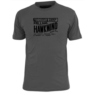 Herren Hawkwind Torquay inspiriert Gig Poster T-Shirt Rock Lemmy - Bild 1 von 2