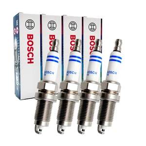 4x Bosch 0242236565 Zündkerze FR7HC+ Für Opel Seat Ibiza Skoda VW Golf 5 6 - Picture 1 of 6