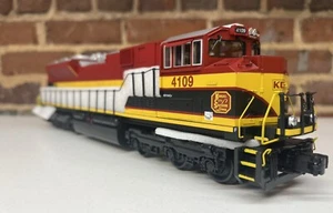 MTH RAILKING 30-21230-1 KANSAS CITY SOUTHERN SD70ACe DIESEL ENGINE O GAUGE #4109 - Picture 1 of 5