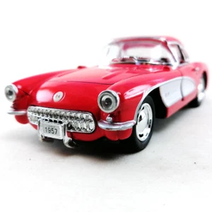 Chevrolet Corvette 1957 modelo fundido a presión coche de juguete escala 1:34 colección #2 - Imagen 1 de 60