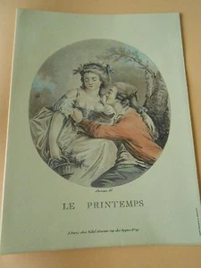 Le Printemps Nicolas Lavreince composition Print  - Imagen 1 de 1