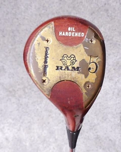 Ram Golden Oil Hardened Persimmon 5 Wood Regular - Picture 1 of 9