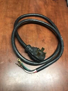Use 6Foot General Electric WS-001P 4 Wire Dryer/Stove Electrical With GND 30A mp - Picture 1 of 5