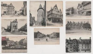 Francia, Región Centro, Postales x 9. Inc escenas callejeras, etc. - Imagen 1 de 7
