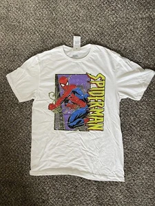Marvel Spiderman weiß kurzärmeliges T-Shirt Größe Medium 3er-Pack - Bild 1 von 9