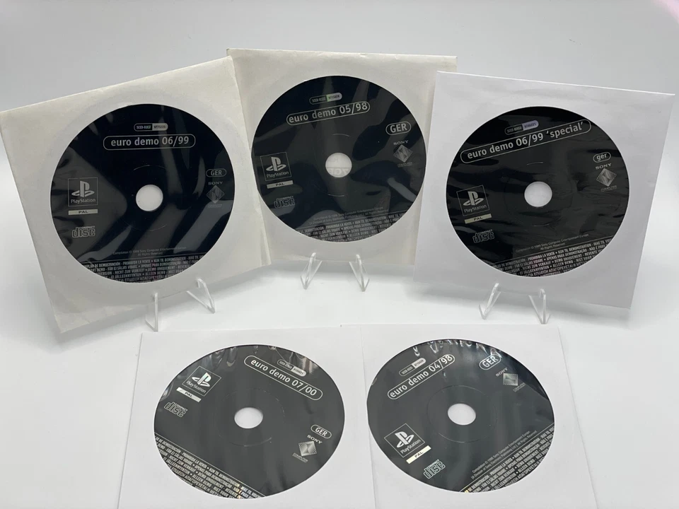 PlayStation 1 Euro Demo zur Auswahl nur CD Sammlung PS1 PSX - Bild 1 von 1