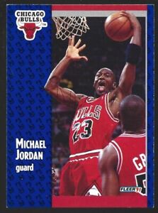 1991-92 Fleer #29 Michael Jordan Chicago Bulls HOF
