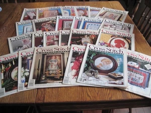 Vintage Kreuzstich & Land Handwerk Zeitschriften Set 24-Lot #2 - Bild 1 von 6
