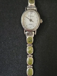 PBD Santa Fe Ladies small face watch sterling silver & unikite band - Picture 1 of 8