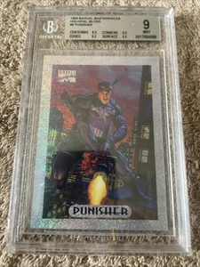 1994 Punisher Limited Edition Silver Holofoil #6 Of 10 Marvel Beckett 9.0 - Bild 1 von 3