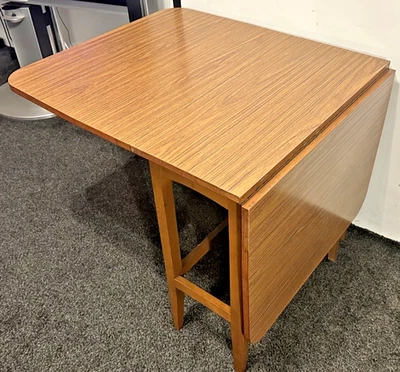 Vintage Dining Kitchen Table Drop Leaf Retro Mid Century FREE GB DELIVERY 🚚🚚🚚 - Image 1 of 4