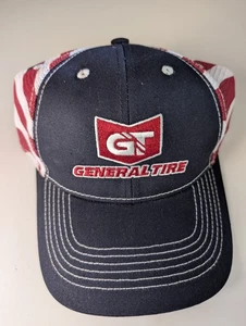 General Tire Mütze, Truckermütze mit amerikanischer Flagge verstellbar *NEU* - Bild 1 von 5