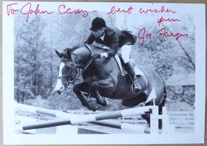Joseph Fargis Showjumper Olympic Gold Equestrian Signed Photo - Picture 1 of 1