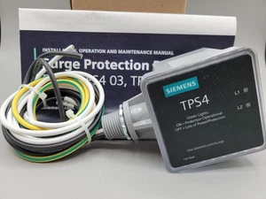 Dispositivos de protección contra sobretensiones Siemens TPS4 SPD TPS4A03050N 120/240V 50kA 100-2824 - Imagen 1 de 3
