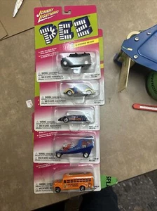 JOHNNY LIGHTNING PEZ COMPLETE SET OF5. Diecast Cars HOBBY - Picture 1 of 6