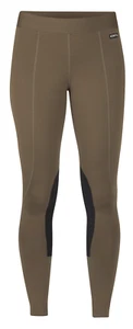 Kerrits Flow Rise Knee Patch Performance Tight-L-Pecan - Picture 1 of 3