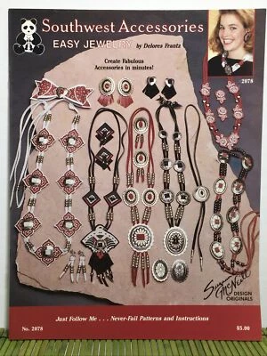 Southwest Accessories Easy Jewelry Delores Frantz Suzanne McNeill #2078 - Image 1 of 4