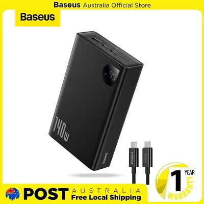Baseus 140W 24000mAh Power Bank PD3.1 Fast Charger for  iPhone 15/14/13  Samsung - image 1 of 4