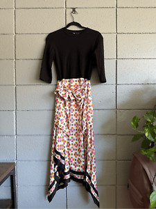 Women’s Maje Geometric Printed Midi Dress size 40 | M