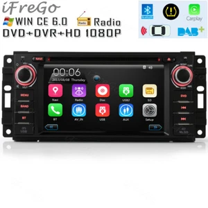 Für Jeep Compass Caliber Wrangler Journey Autoradio GPS NAVI DVD Bluetooth RDS - Bild 1 von 14
