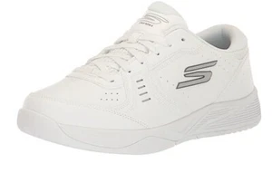 Skechers Herren Viper Court Smash Pickleball Schuhe Weiß Gr: 11 (246072WW/WHT) - Bild 1 von 19