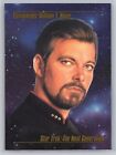 Star Trek Master Series 1993 Skybox #10 Commander William T. Riker