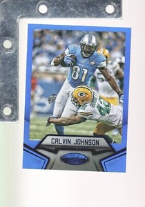 2016 Panini Certified #82 Calvin Johnson #/50 Mirror BLUE SP! HOF NM+ LIONS