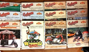 Cushman Motor Scooter Club Of America Member Magazine Lot of 24 Vol. 14 15 26-28 - Picture 1 of 6