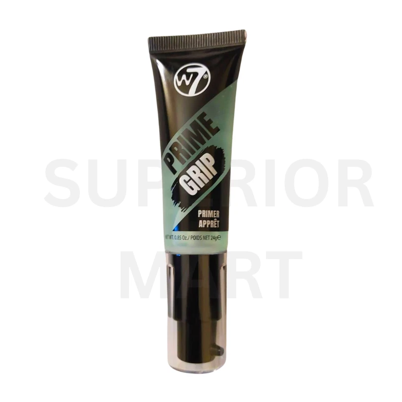 W7 Prime Grip Face Primer Clear MakeUp Base Transparent Pores Lines Reduction - Image 1 of 1