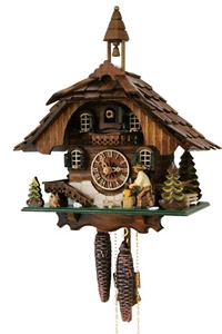 Original Schwarzwälder Kuckucksuhr mechanisch  1 Tag-Werk - Bild 1 von 3