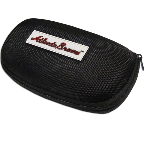 Atlanta Braves Hard Shell Glasses / Sunglasses Case (MLB Baseball) Cover