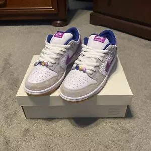 Size 11 - Nike Rayssa Leal x Dunk SB Low White. New! Fast Shipping. - Picture 1 of 14