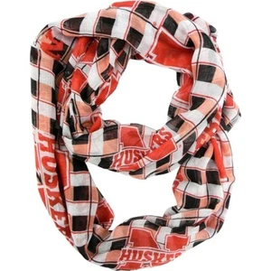 Nebraska Cornhuskers Infinity Schal - kariertes Design - NCAA offiziell lizenziert/Neu - Bild 1 von 1