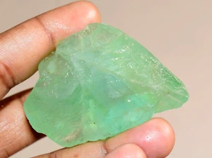 100% Natürliches Grün Kolumbien Smaragd Fluorit 356.5 Karat Muster FACET Grobem - Bild 1 von 6