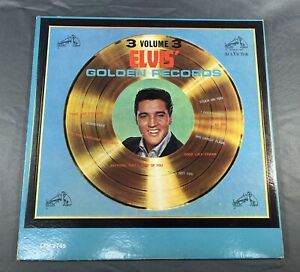 Elvis Presley - Elvis' Golden Records Vol. 3, VG+ Vinyl Record * LPM-2765