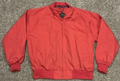 Vintage Field & Stream Jacket Mens XL Red Lined  Full Zip Polyester - Image 1 of 4