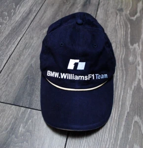 BMW WILLIAMS F1 TEAM FORMULA 1 CAP HAT COTTON BLUE 2005 BMW AG VINTAGE SIZE 58cm - Picture 1 of 9
