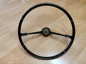 1965 Impala OEM GM Steering Wheel Original Black Caprice 1966 9741875 65 66 - Picture 1 of 12