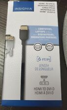 Insignia 6FT HDMI to DVI-D Monitor Cable