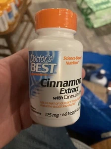 Doctors Best Cinnamon Extract with Cinnulin PF 60 VegCap 11/25 - Picture 1 of 1